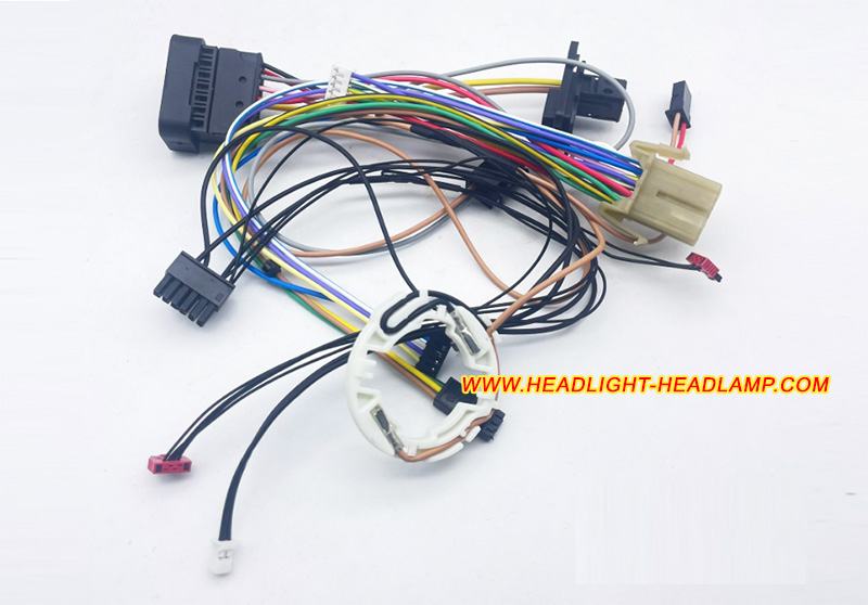 BMW X5 E70 Adaptive Xenon HID Headlight Assembly Inside Lamp Wire Wiring Harness Cable Loom Plug Trunk Wireing Kits