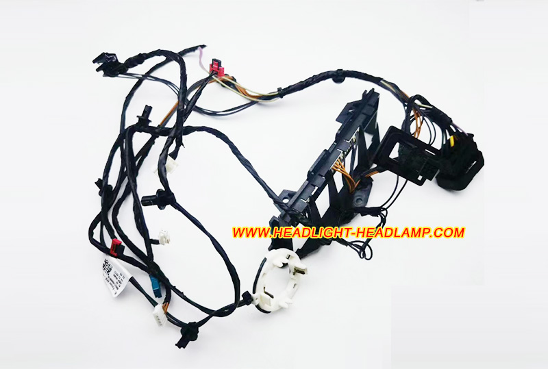 BMW X5 F15 Headlight Assembly Inside Lamp Wire Wiring Harness Cable Loom Plug Trunk Wireing Kits 
