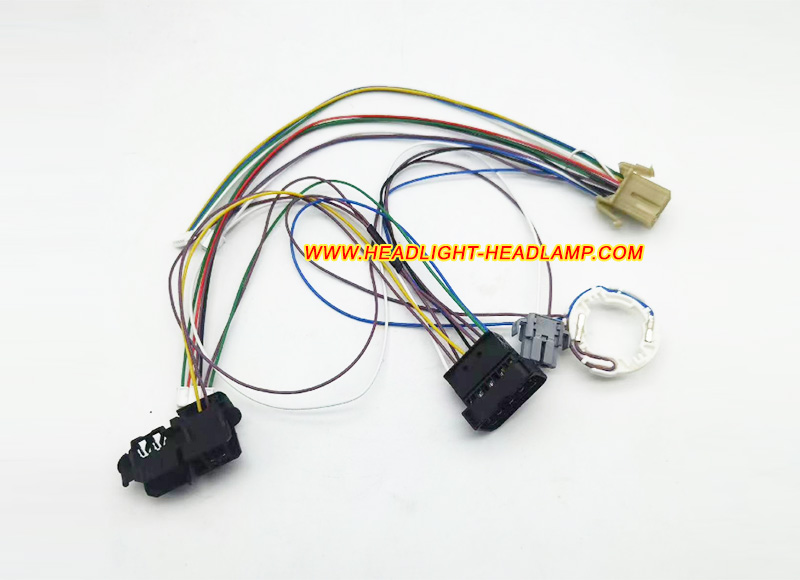 BMW X6 E71 Xenon HID Headlight Assembly Inside Lamp Wire Wiring Harness Cable Loom Plug Trunk Wireing Kits