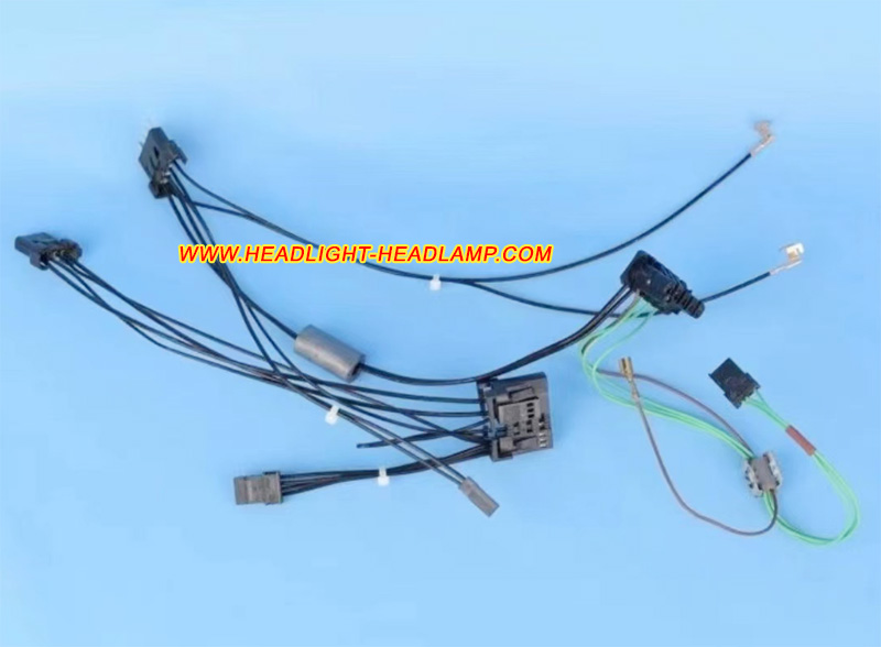 Mercedes Bezn W211 E-Class Headlight Assembly Inside Lamp Wire Wiring Harness Cable Loom Plug Trunk Wireing Kits 