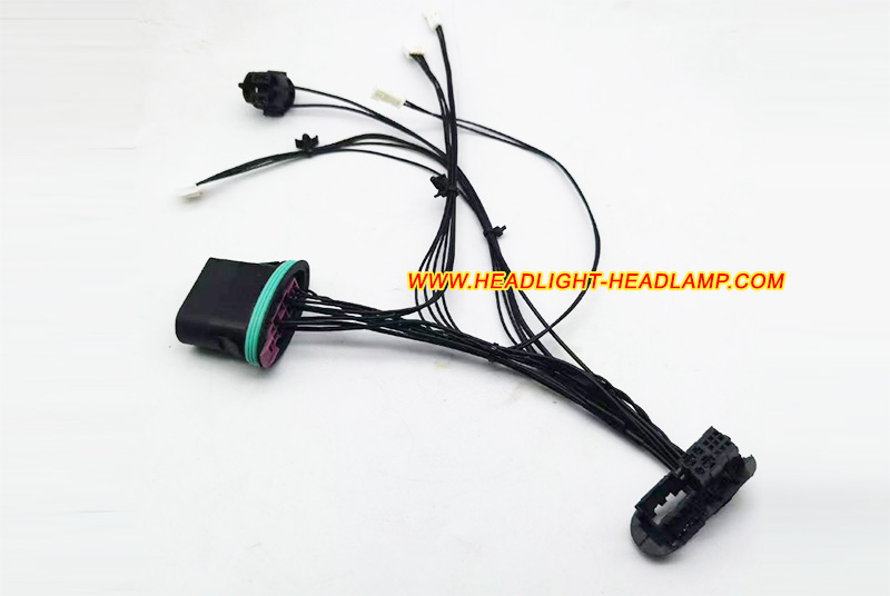 Mercedes Bezn W212 E-Class Headlight Assembly Inside Lamp Wire Wiring Harness Cable Loom Plug Trunk Wireing Kits 