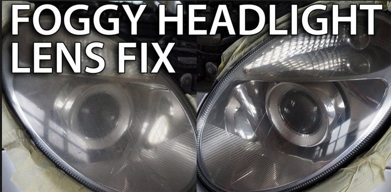 Headlight Lens Cover Plastic Haze