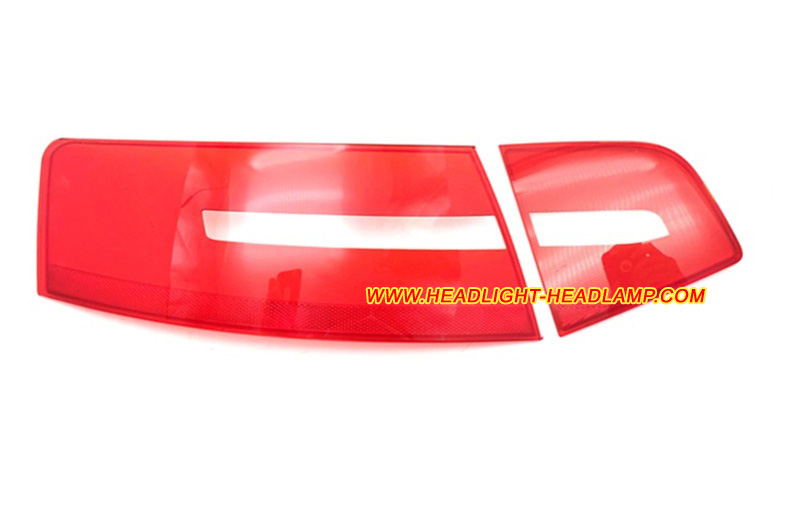 2004-2011 Audi A6 S6 RS6 C6 Tail light Lens Cover Crack Broken Plastic Lenses Covers Repair Repalcement