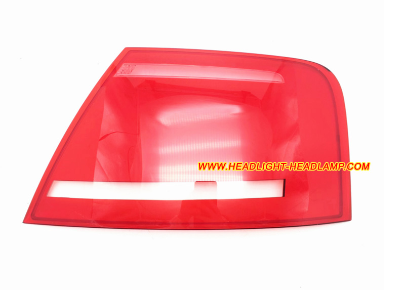 2010-2013 Audi A8 S8 D4 Tail light Lens Cover Crack Broken Plastic Lenses Covers Repair Repalcement