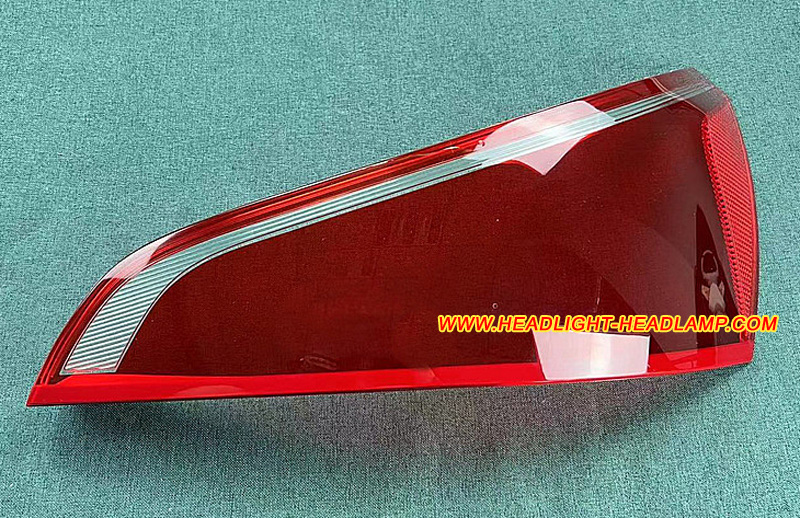 2008-2012 Audi Q5 SQ5 8R Tail light Lens Cover Crack Broken Plastic Lenses Covers Repair Repalcement