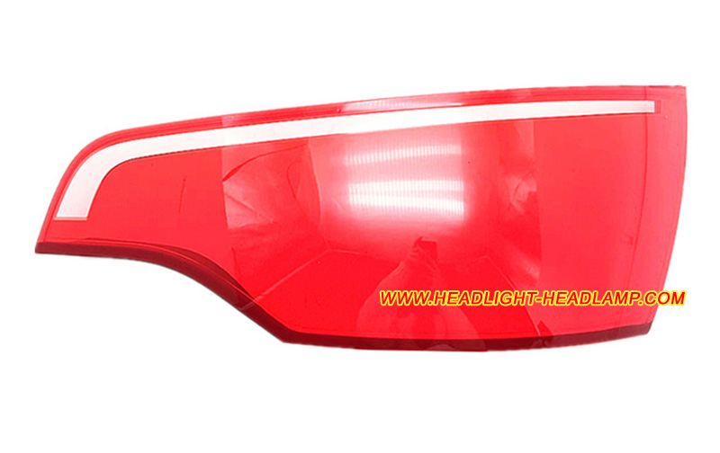 2010-2015 Audi Q7 4L Tail light Lens Cover Crack Broken Plastic Lenses Covers Repair Repalcement