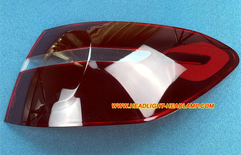 2016-2020 Mercedes-Benz GLC-Class W253 X253 C253 GLC200 GLC300 GLC250 GLC300 GLC350 GLC43 350d 220d 250d Tail light Lens Cover Crack Broken Plastic Lenses Covers Repair Repalcement