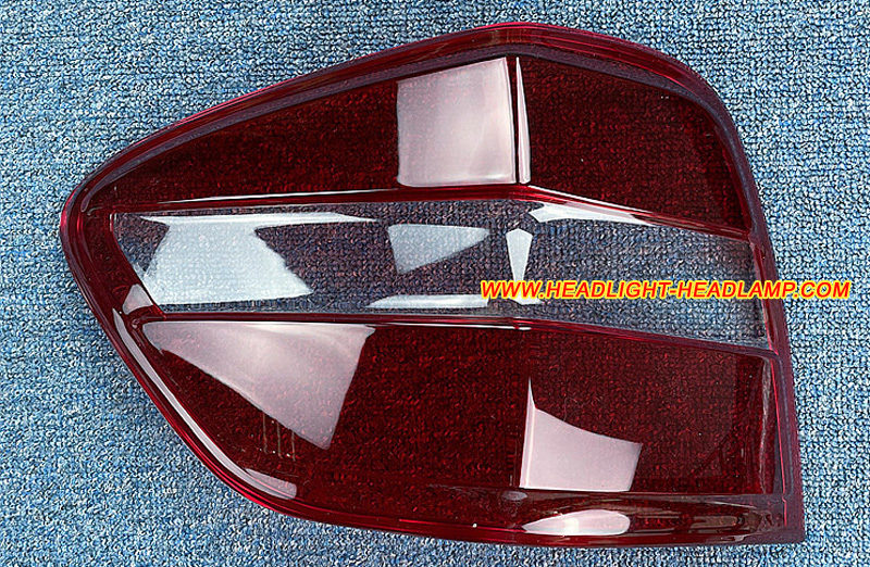 2005-2006 Mercedes-Benz ML-Class W164 Tail light Lens Cover Crack Broken Plastic Lenses Covers Repair Repalcement