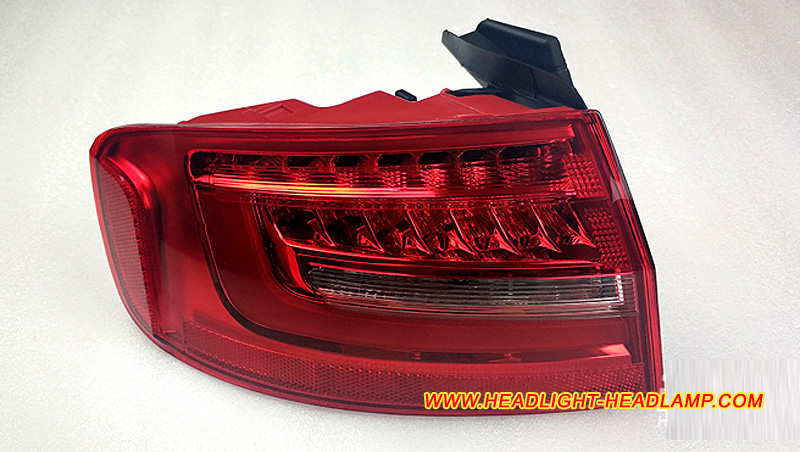 2012-2015 Audi A4 B8 Facelift B8.5 Outer Tail Lights Brake Parking Lamps Assembly Taillight Lens Replacement Repair Sale