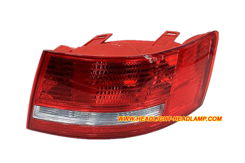 2005-2008 Audi A6 C6 Tail Lights Brake Parking Lamps Assembly Taillight Lens Replacement Repair Sale