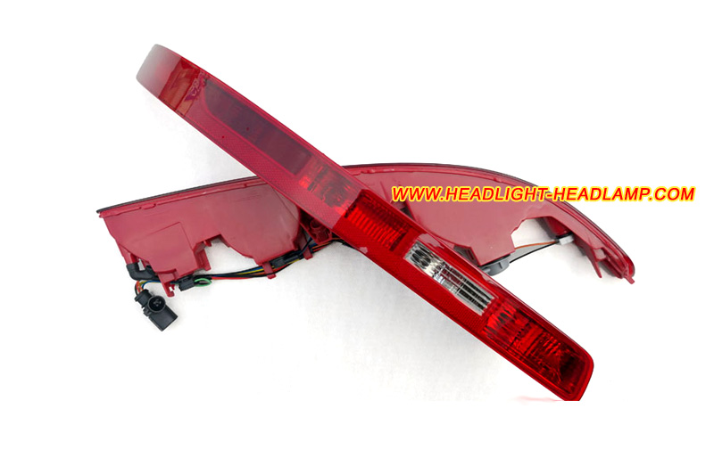 2012-2015 Audi Q7 4L Rear Bumper Lower Tail Light Reverse Stop Lamp Assembly Replacement Repair Sale