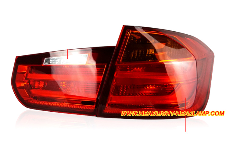 2012-2015 BMW 3Series F30 F31 F80 F34 F35 Tail Lights Brake Parking Lamps Assembly Taillight Lens Replacement Repair Sale