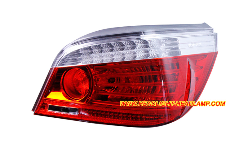 2008-2010 BMW 5Series E60 E61 LED Tail Lights Brake Parking Lamps Assembly Taillight Lens Replacement Repair Sale