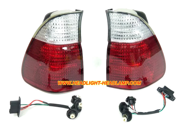1999-2003 BMW X5 E53 Tail Lights Brake Parking Lamps Assembly Taillight Lens Replacement Repair Sale