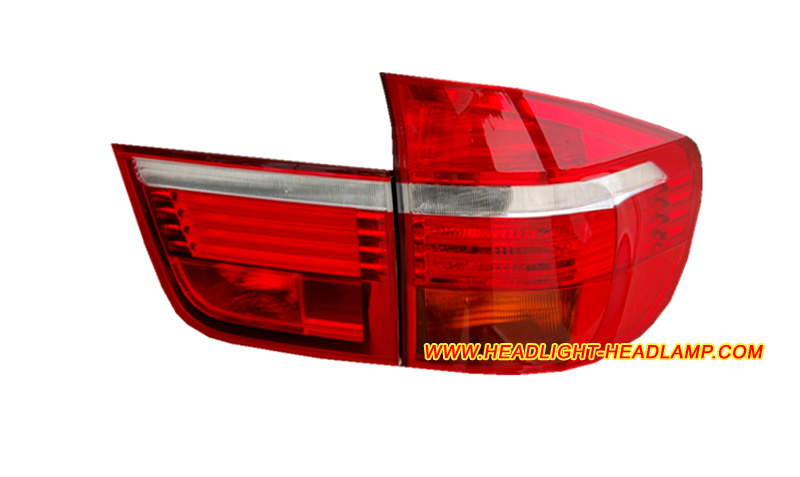 2006-2010 BMW X5 E53 Tail Lights Brake Parking Lamps Assembly Taillight Lens Replacement Repair Sale