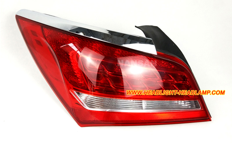 2014-2016 Buick LaCrosse Allure Facelift Tail Lights Brake Parking Lamps Assembly Taillight Lens Replacement Repair Sale